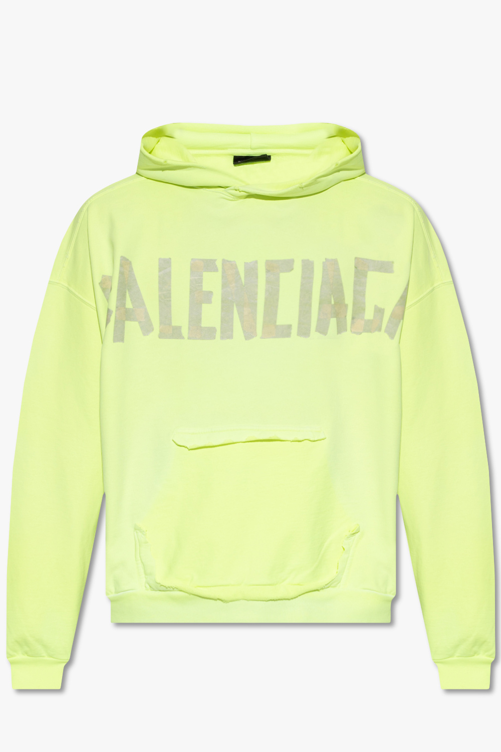 Neon hotsell balenciaga hoodie